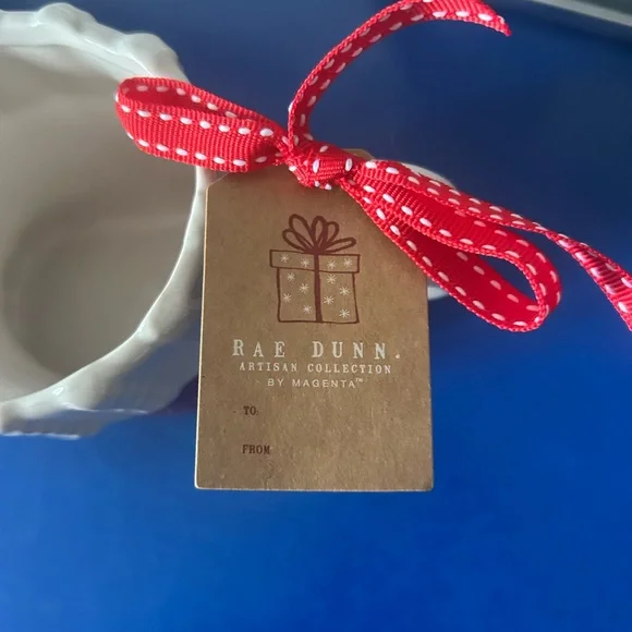 Rae Dunn Christmas Xmas Red and White Merry Christmas Stocking Mug - Picture 4 of 5